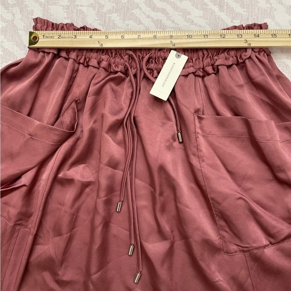 Anthropologie Silky Parachute Skirt Asymmetrical Skirt - Picture 8 of 14